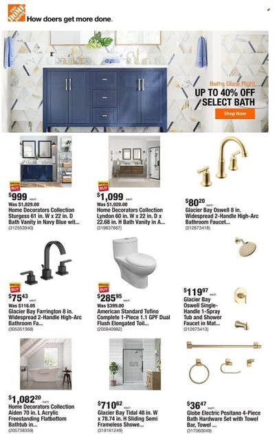 The Home Depot Weekly Ad Flyer Specials January 12 to January 19, 2023