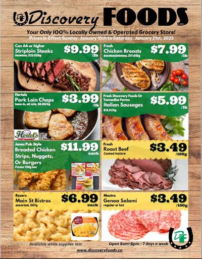 Discovery Foods Flyer January 15 to 21