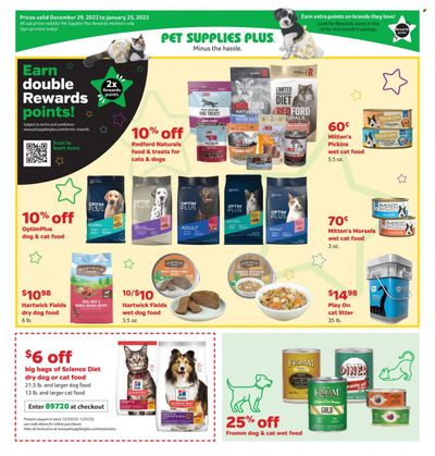 Pet Supplies Plus Weekly Ad Flyer Specials December 29 to January 25, 2023