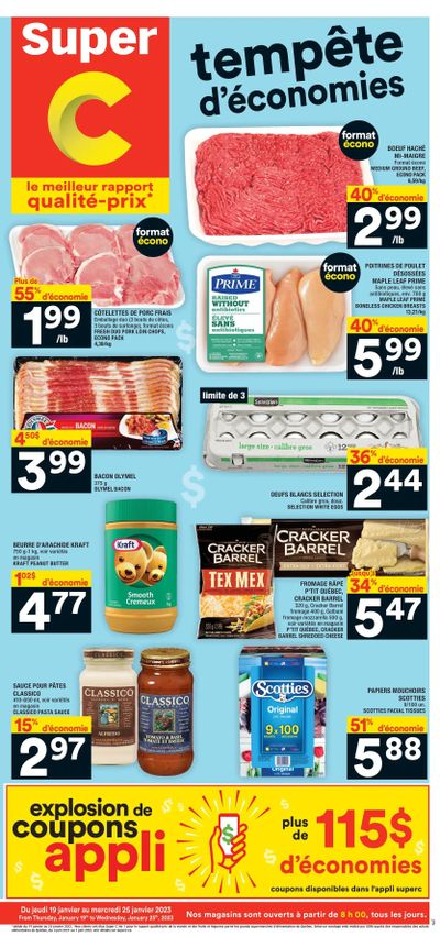 Super C Flyer January 19 to 25