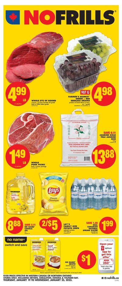 No Frills (West) Flyer January 19 to 25
