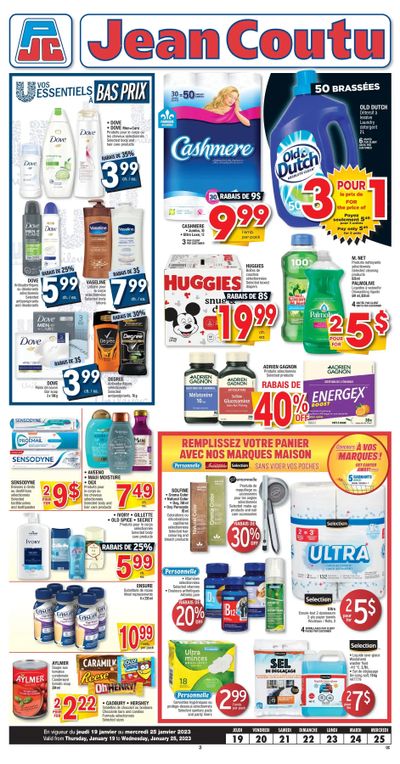 Jean Coutu (QC) Flyer January 19 to 25