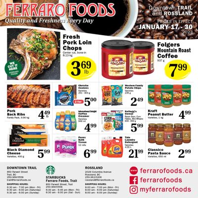 Ferraro Foods Flyer January 17 to 30