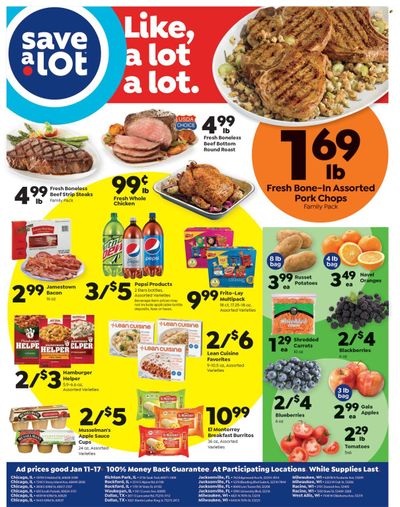 Save a Lot Weekly Ad Flyer Specials January 11 to January 17, 2023