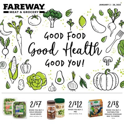 Fareway (IA) Weekly Ad Flyer Specials January 2 to January 28, 2023