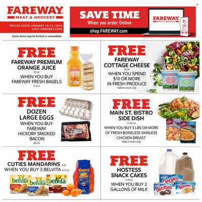 Fareway (IA) Weekly Ad Flyer Specials January 16 to January 21, 2023