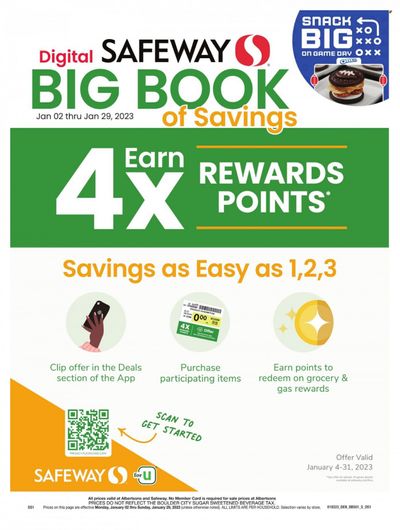 Safeway (CO) Weekly Ad Flyer Specials January 2 to January 29, 2023