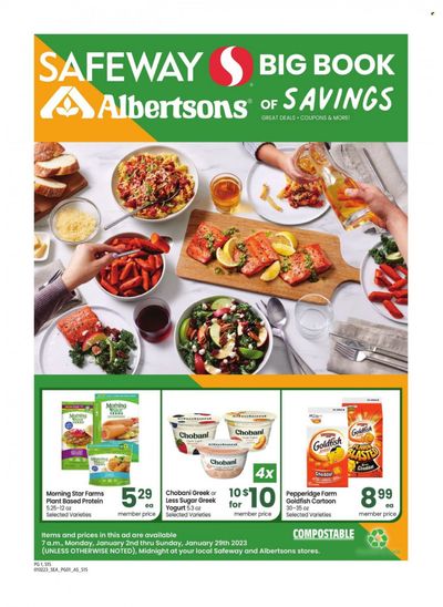 Safeway (WA) Weekly Ad Flyer Specials January 2 to January 29, 2023