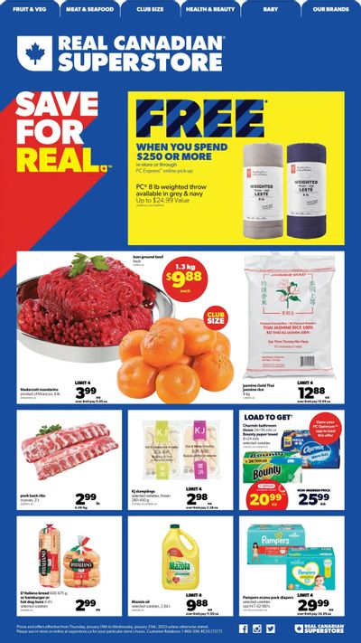 Real Canadian Superstore (ON) Flyer January 19 to 25