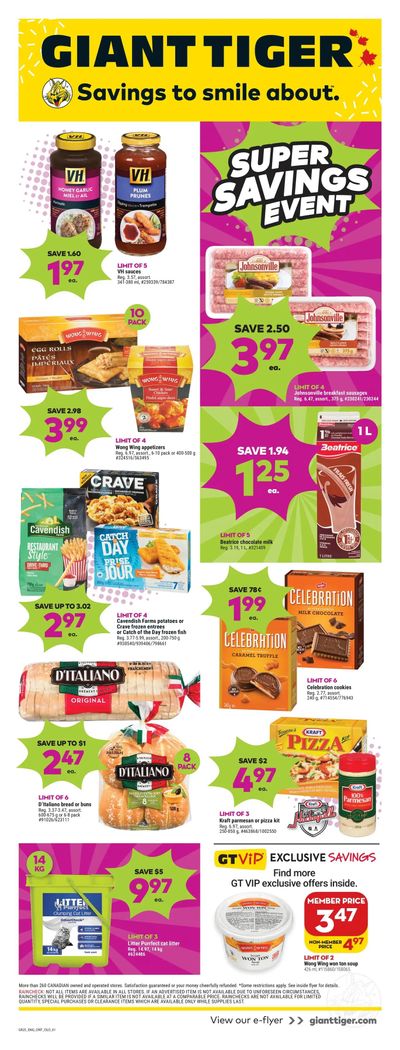Giant Tiger (ON) Flyer January 18 to 24