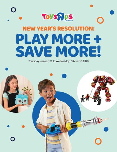 Toys R Us Flyer January 19 to February 1