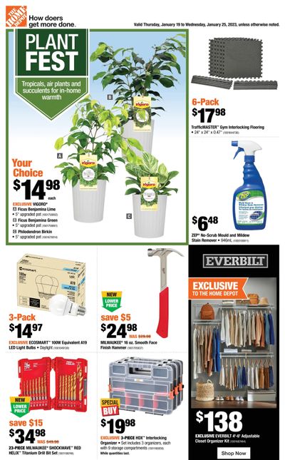 Home Depot (ON) Flyer January 19 to 25