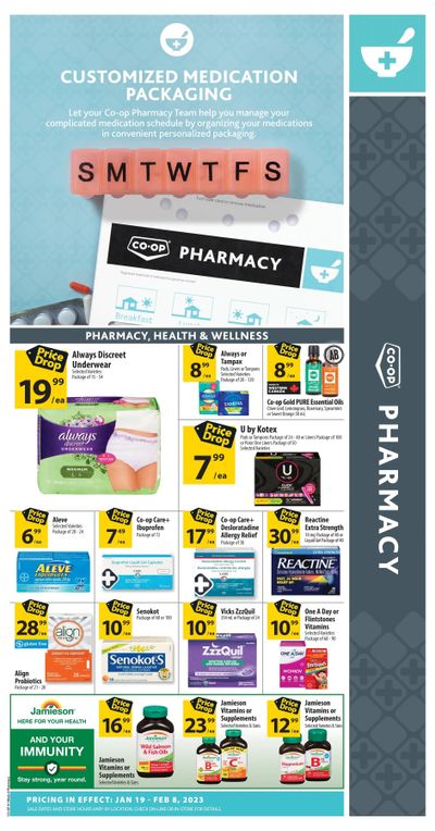 Co-op (West) Pharmacy Flyer January 19 to February 8