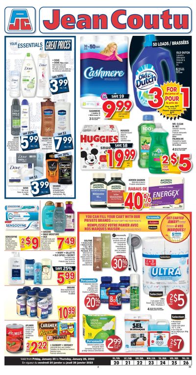 Jean Coutu (ON) Flyer January 20 to 26