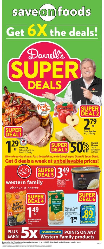 Save On Foods (BC) Flyer January 19 to 25