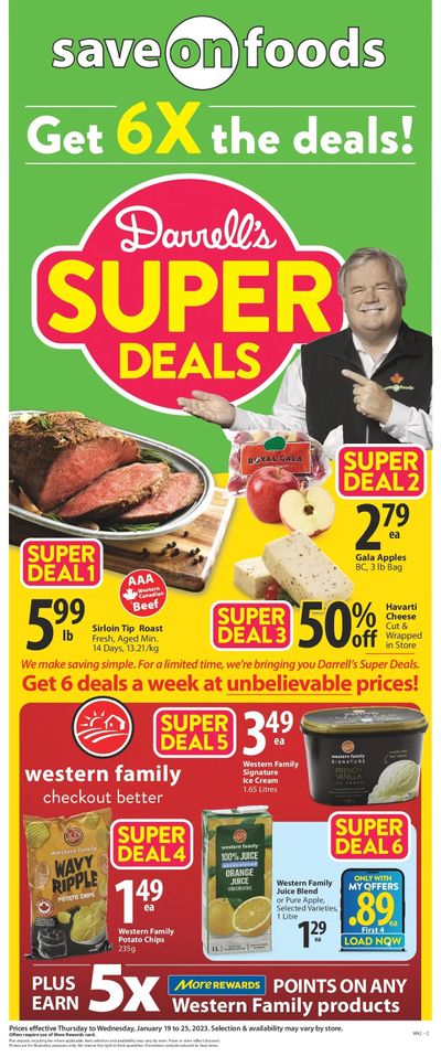 Save On Foods (SK) Flyer January 19 to 25