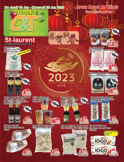 Marche C&T (St. Laurent) Flyer January 19 to 25
