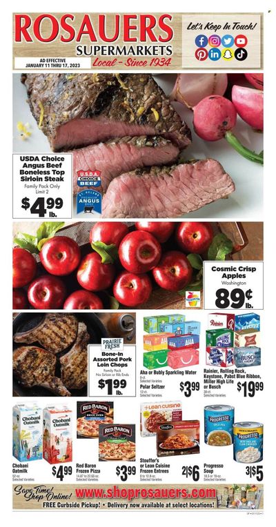 Rosauers (ID, MT, OR, WA) Weekly Ad Flyer Specials January 11 to January 17, 2023