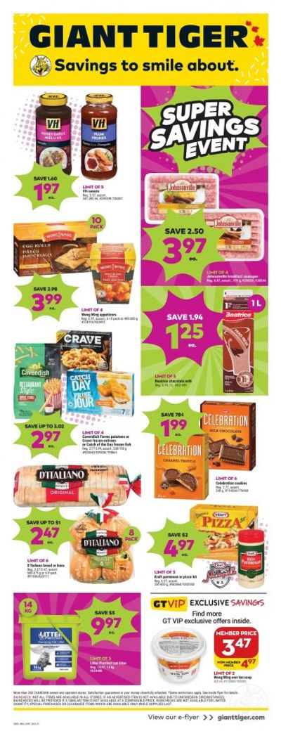 Giant Tiger Canada Flyer Deals January 18th – 24th