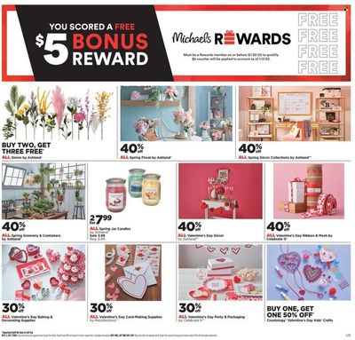Michaels Weekly Ad Flyer Specials January 15 to January 21, 2023