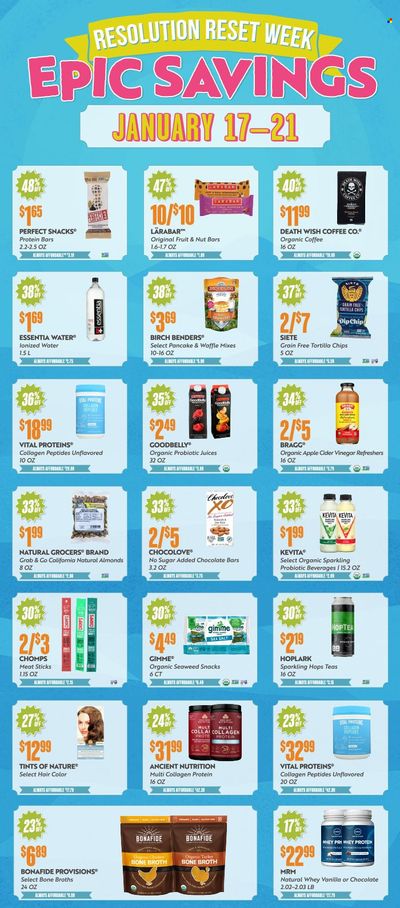 Natural Grocers Weekly Ad Flyer Specials January 17 to January 21, 2023