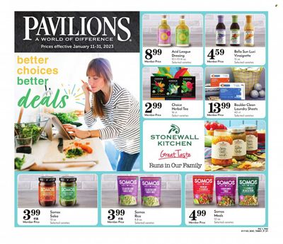 Pavilions (CA) Weekly Ad Flyer Specials January 11 to January 31, 2023