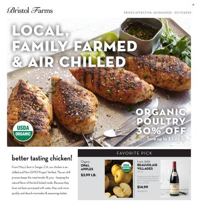 Bristol Farms (CA) Weekly Ad Flyer Specials January 4 to January 17, 2023