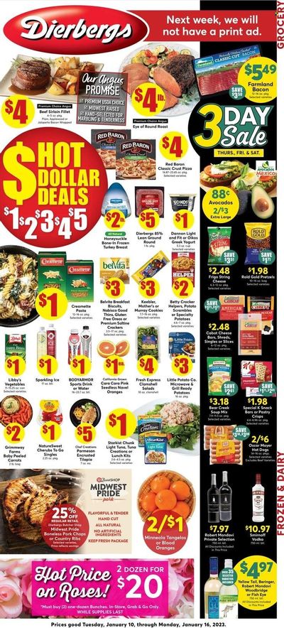 Dierbergs (MO) Weekly Ad Flyer Specials January 10 to January 16, 2023
