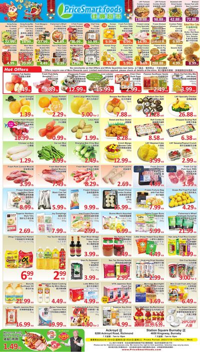 PriceSmart Foods Flyer January 19 to 25