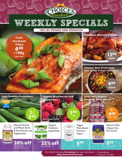 Choices Market Flyer January 19 to 25
