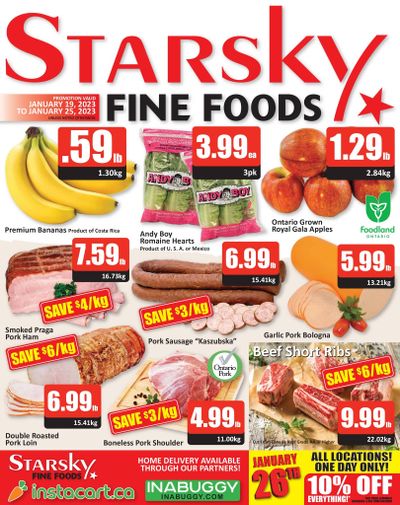 Starsky Foods Flyer January 19 to 25