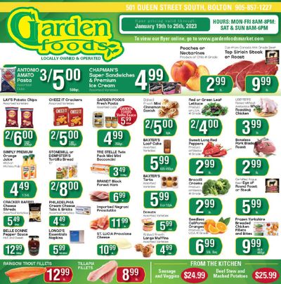 Garden Foods Flyer January 19 to 25
