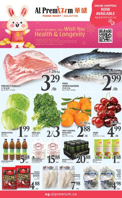 Al Premium Food Mart (Eglinton Ave.) Flyer January 19 to 25