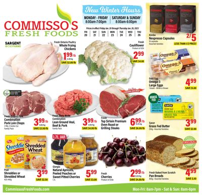 Commisso's Fresh Foods Flyer January 20 to 26