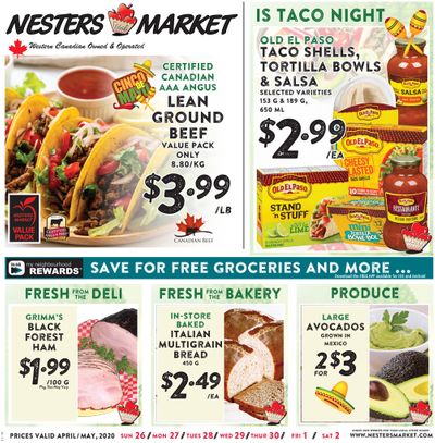 Nesters Market Flyer April 26 to May 2