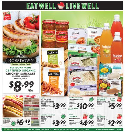 Nesters Market Eat Well Live Well Flyer April 26 to May 23