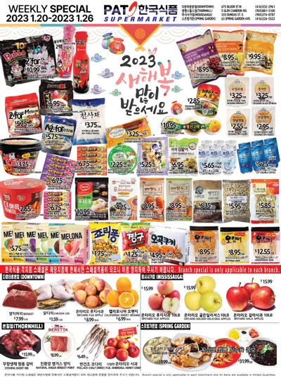 PAT Mart Flyer January 20 to 26
