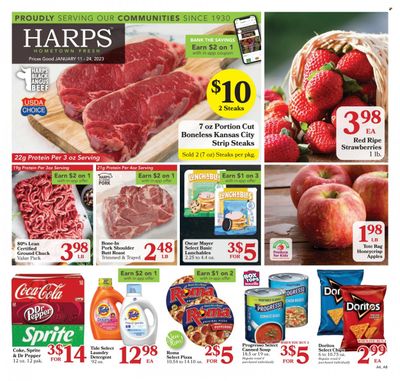 Harps Hometown Fresh (OK) Weekly Ad Flyer Specials January 11 to January 24, 2023