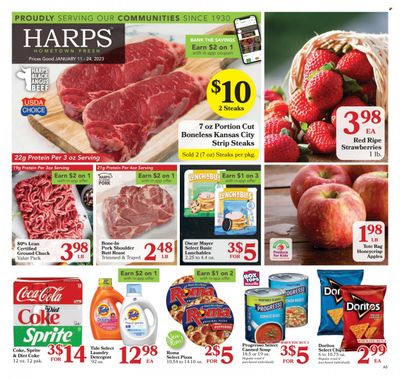 Harps Hometown Fresh (OK) Weekly Ad Flyer Specials January 11 to January 24, 2023