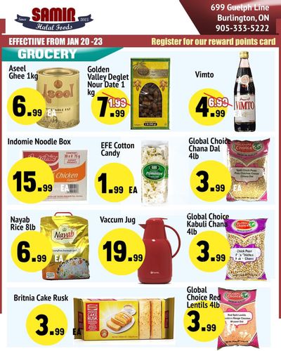 Samir Supermarket Flyer January 20 to 23