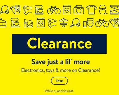 Walmart Canada Clearance Sale: Save up to 75% Off!