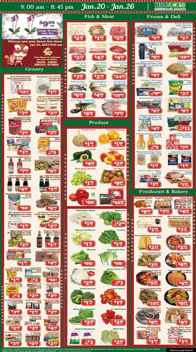 Nations Fresh Foods (Mississauga) Flyer January 20 to 26
