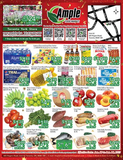 Ample Food Market (North York) Flyer January 20 to 26