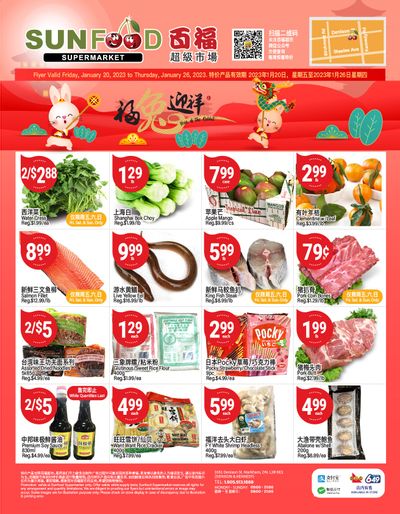 Sunfood Supermarket Flyer January 20 to 26