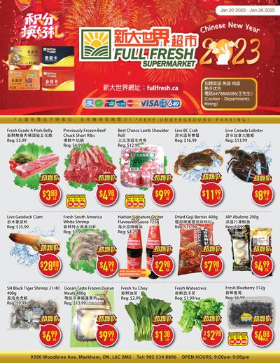 Full Fresh Supermarket Flyer January 20 to 26