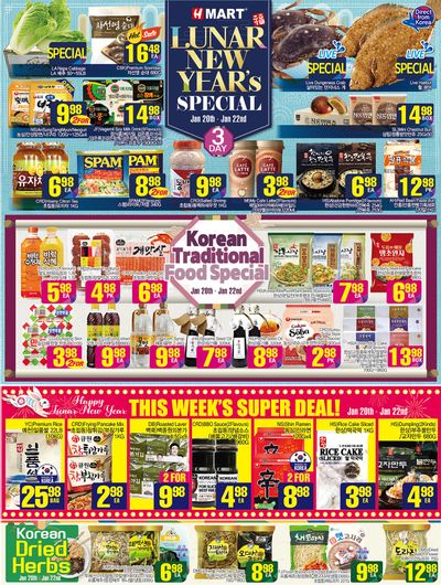 H Mart (West) Flyer January 20 to 26