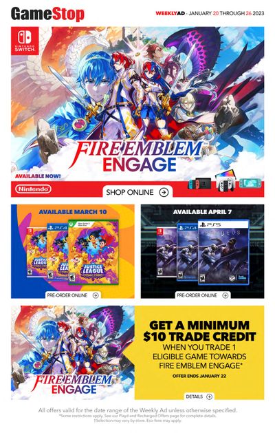 GameStop Flyer January 20 to 26