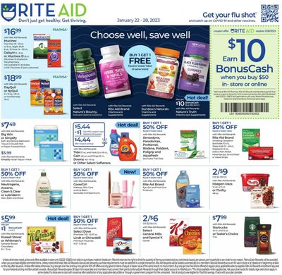 RITE AID Weekly Ad Flyer Specials January 22 to January 28, 2023