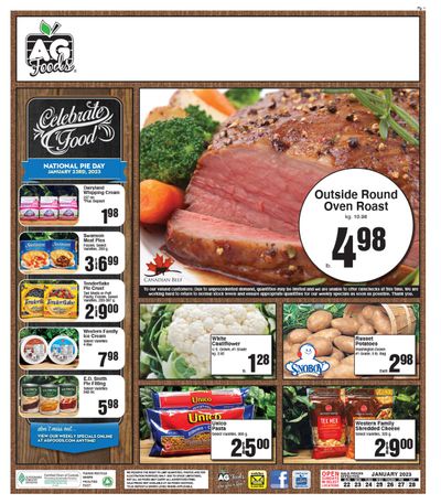 AG Foods Flyer January 22 to 28