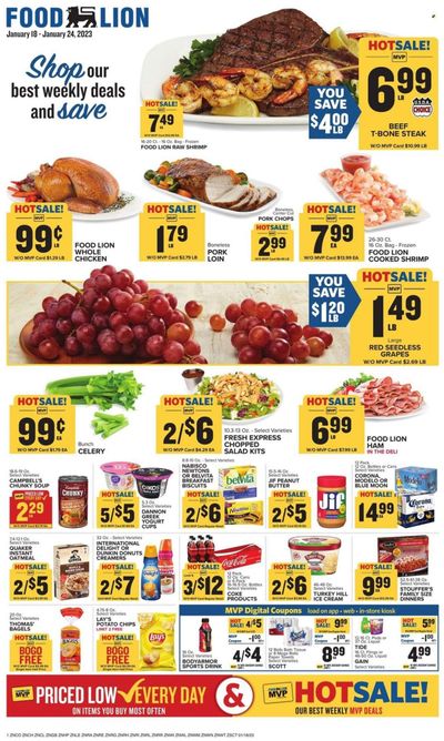 Food Lion (NC) Weekly Ad Flyer Specials January 18 to January 24, 2023